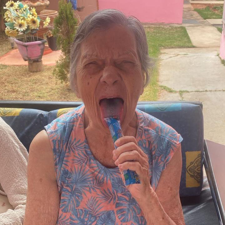 Delicioso geladinho para refrescar o calor