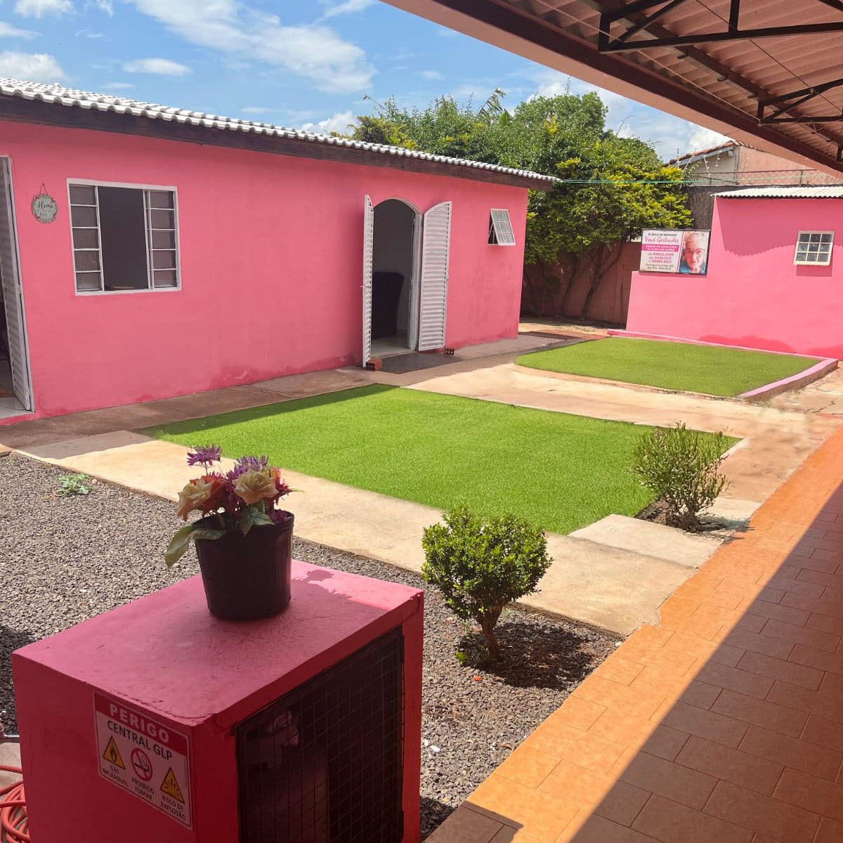 Foto da parte externa