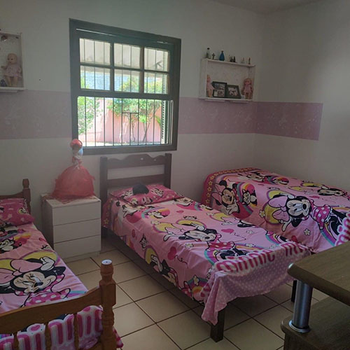 Foto de um dos quartos